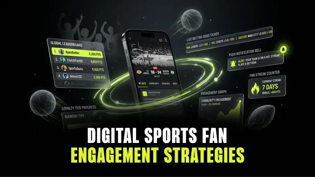 Portada: Las 6 mejores estrategias digitales de interacción con los aficionados al deporte para casas de apuestas en 2026