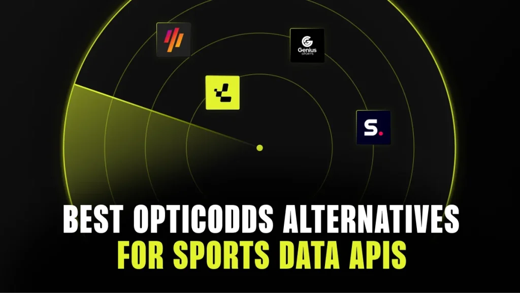 Portada de las 8 mejores alternativas a OpticOdds para API de datos deportivos en 2026