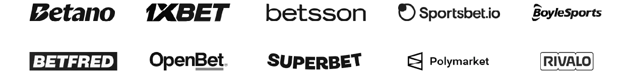 PolyMarket, Sportsbet.io and sportsbooks trusting LSports technology