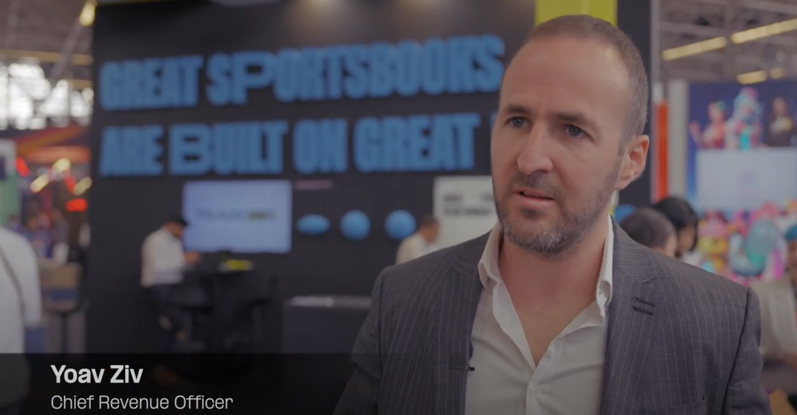 In-person interview with LSports CRO, Yoav Ziv. iGB Live, RAI Amsterdam